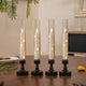 Black Candle Stand Base Lamp String Cup Wax Rod Wax Bullet