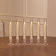 6pcs Plastic cup with base, wax rod, wavy mouth, bullet-shaped remote control model