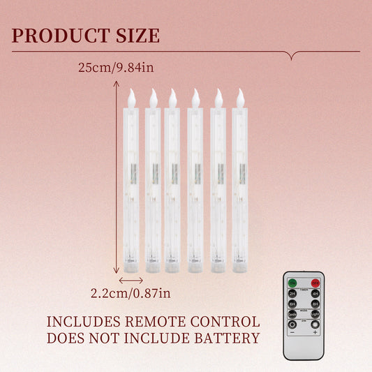 Clear Gear‑Textured Pillar Candle, String Lights Remote Flame Tip